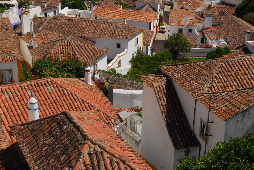 Über den Dächern von Óbidos