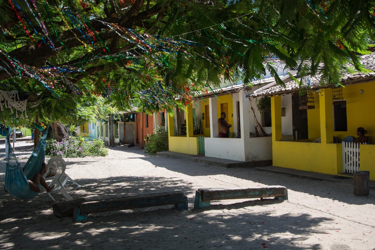 Häuser in Mangue Seco, Bahia