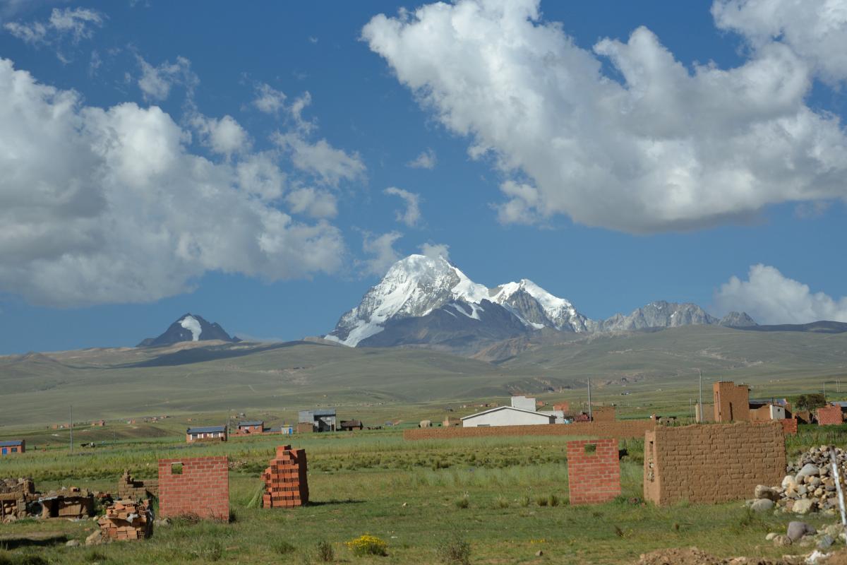 Huayna Potosi, Altiplano, Bolivien