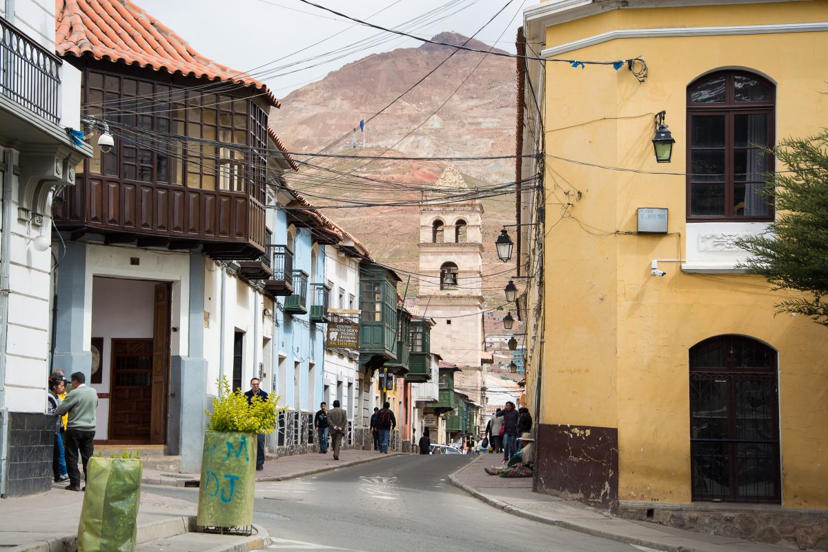 Cerro Rico, Potosi, Bolivien