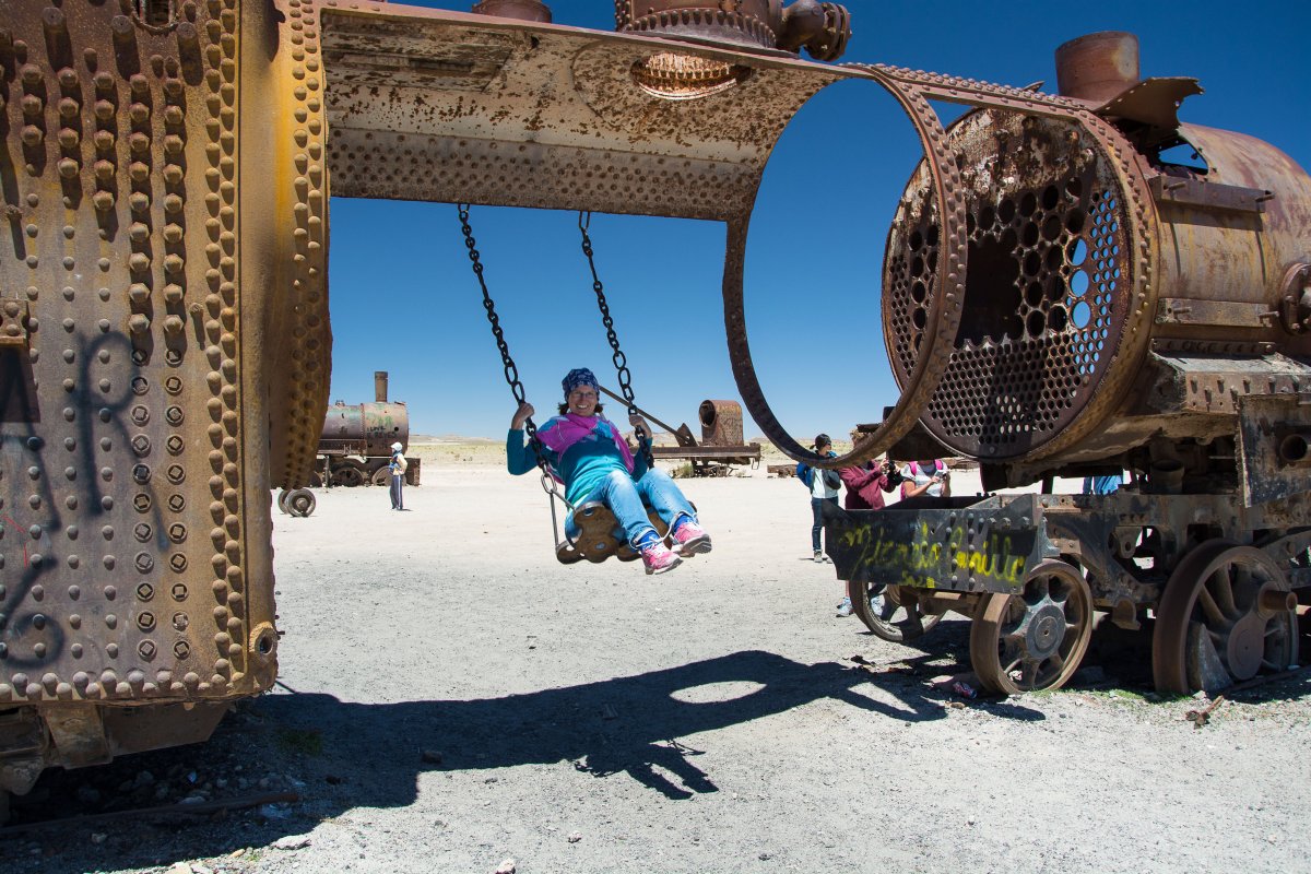 Salar de Uyuni - Friedhof der Züge