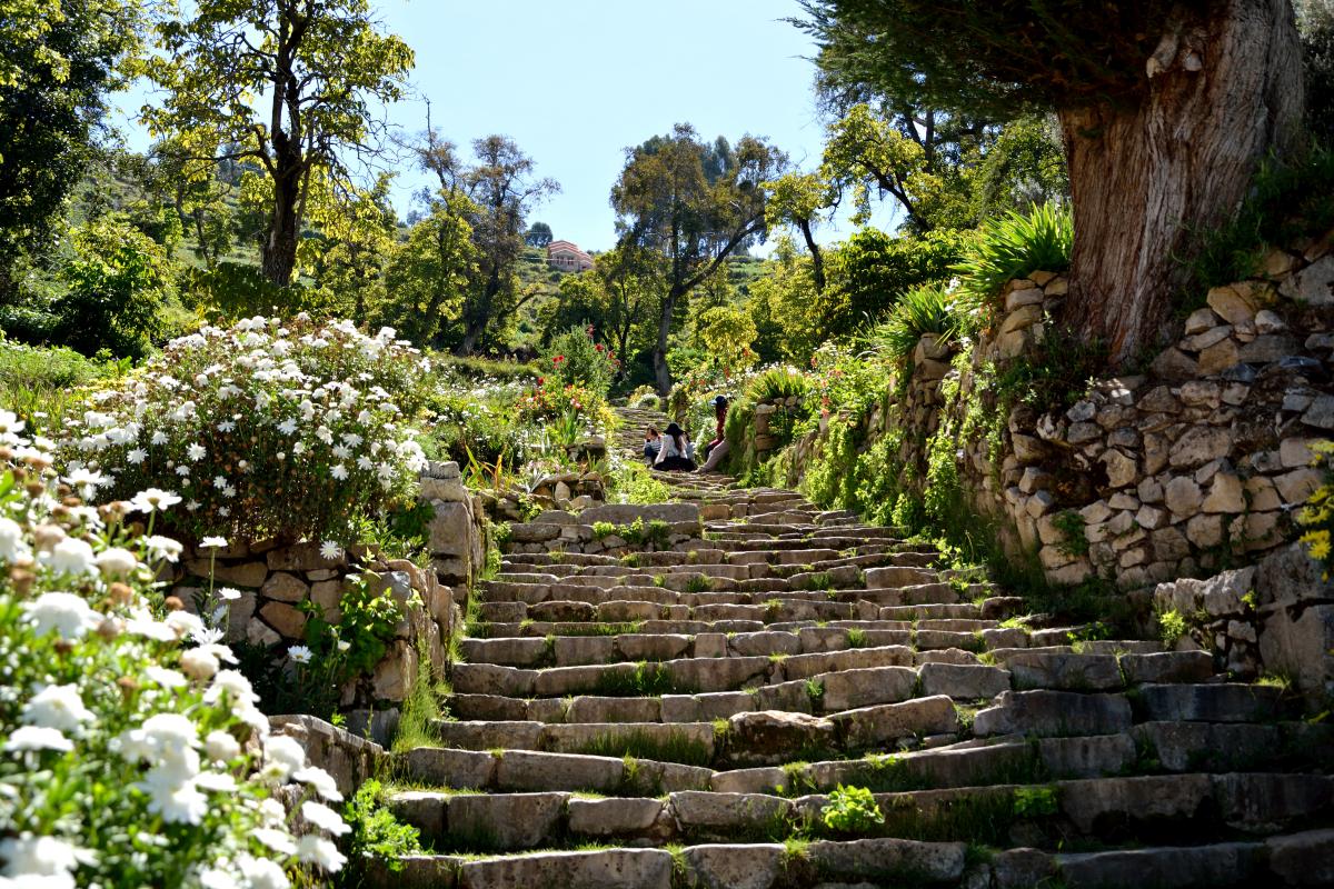 Yumani, Treppe des Inka, Titicaca See, Bolivien