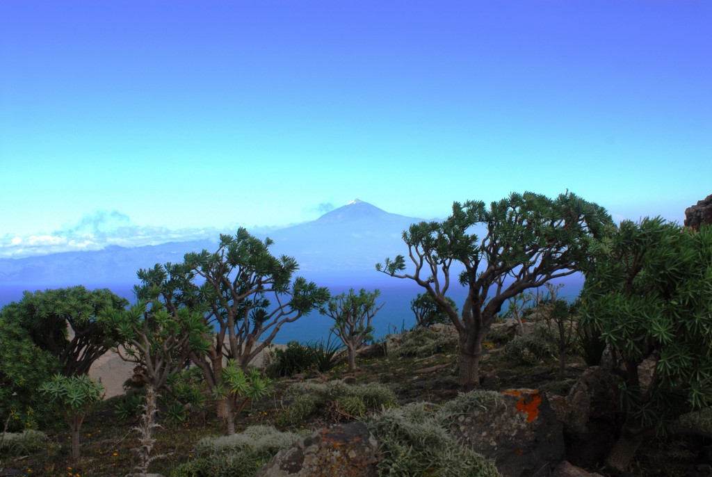 El Teide, Teneriffa von La Gomera aus gesehen