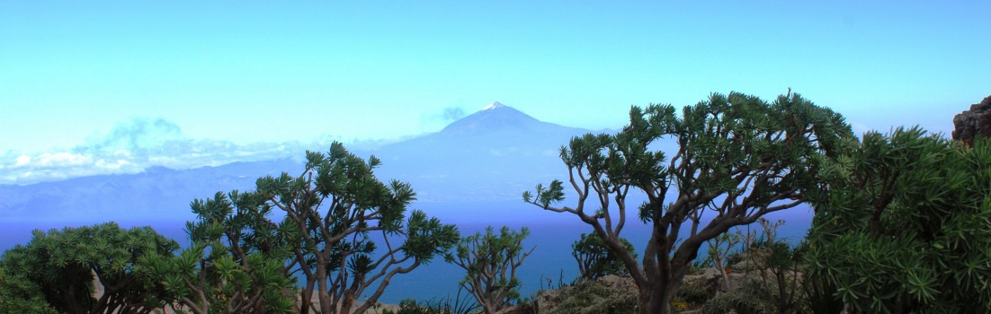 El Teide, Teneriffa von La Gomera aus gesehen