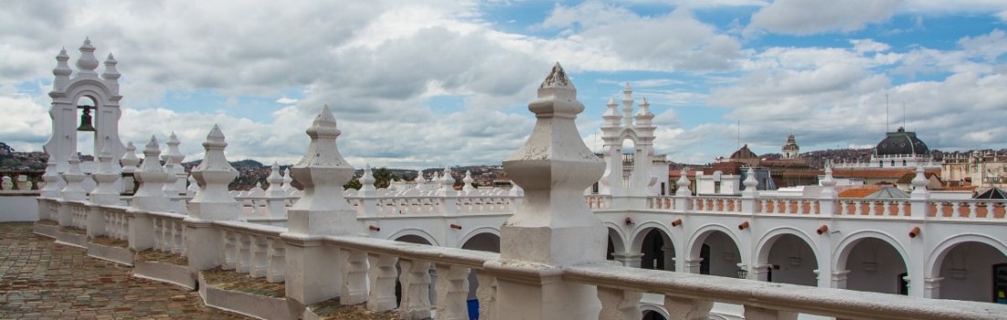 Sucre, Blick von der Kirche Felipe Neri
