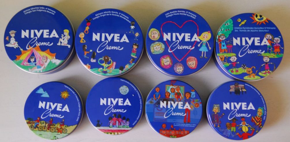 Nivea Dose Kinderzeichnungen