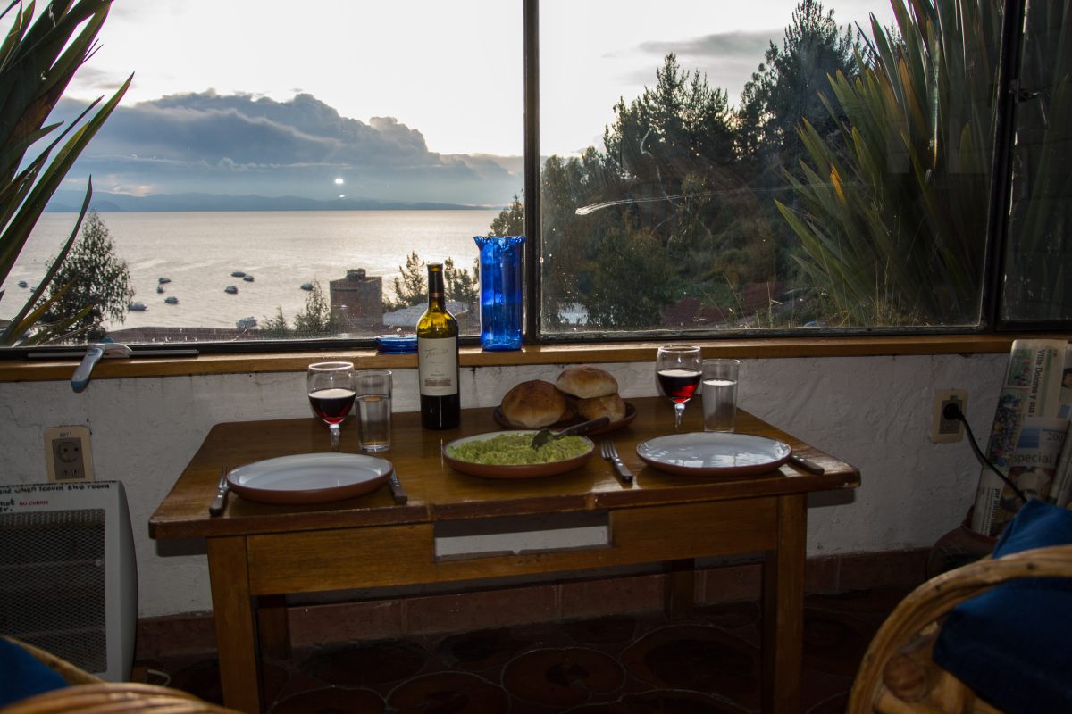 Abendessen in Copacabana