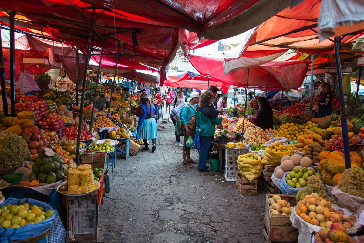 Markt in Sucre