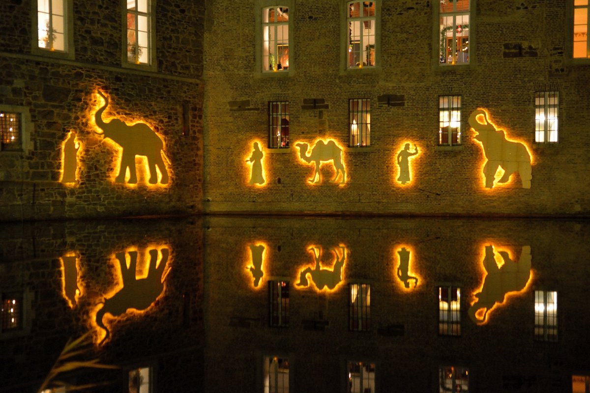 Weihnachtsmarkt auf Schloss Merode