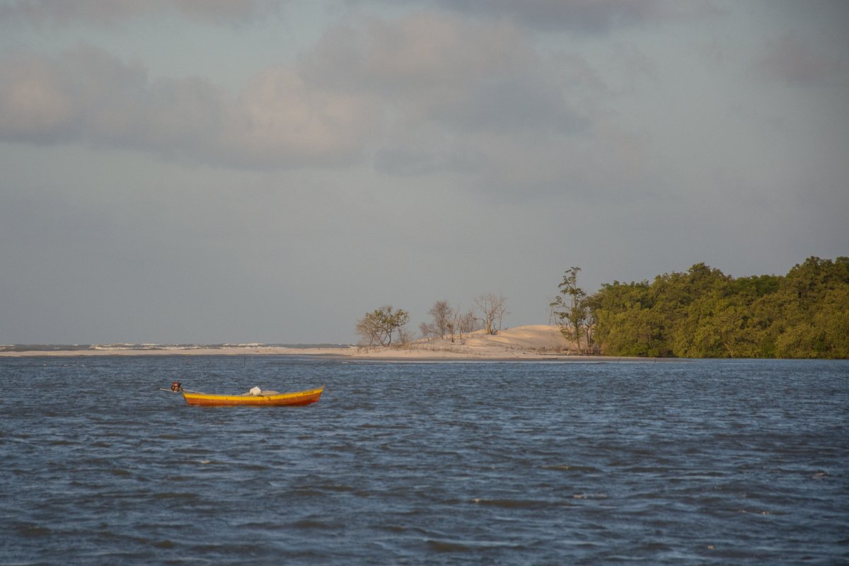 Flut auf der Ilha dos Lencois