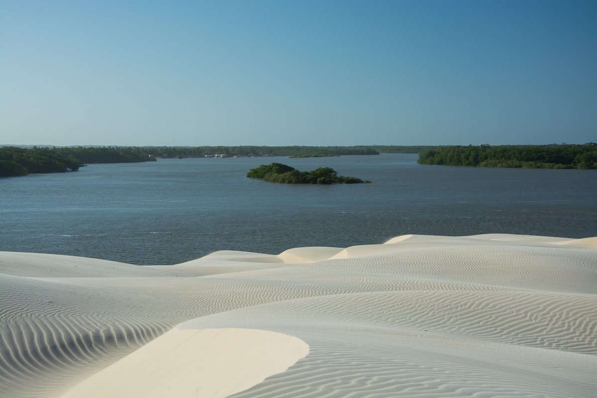 Düne auf der Ilha dos Lencois