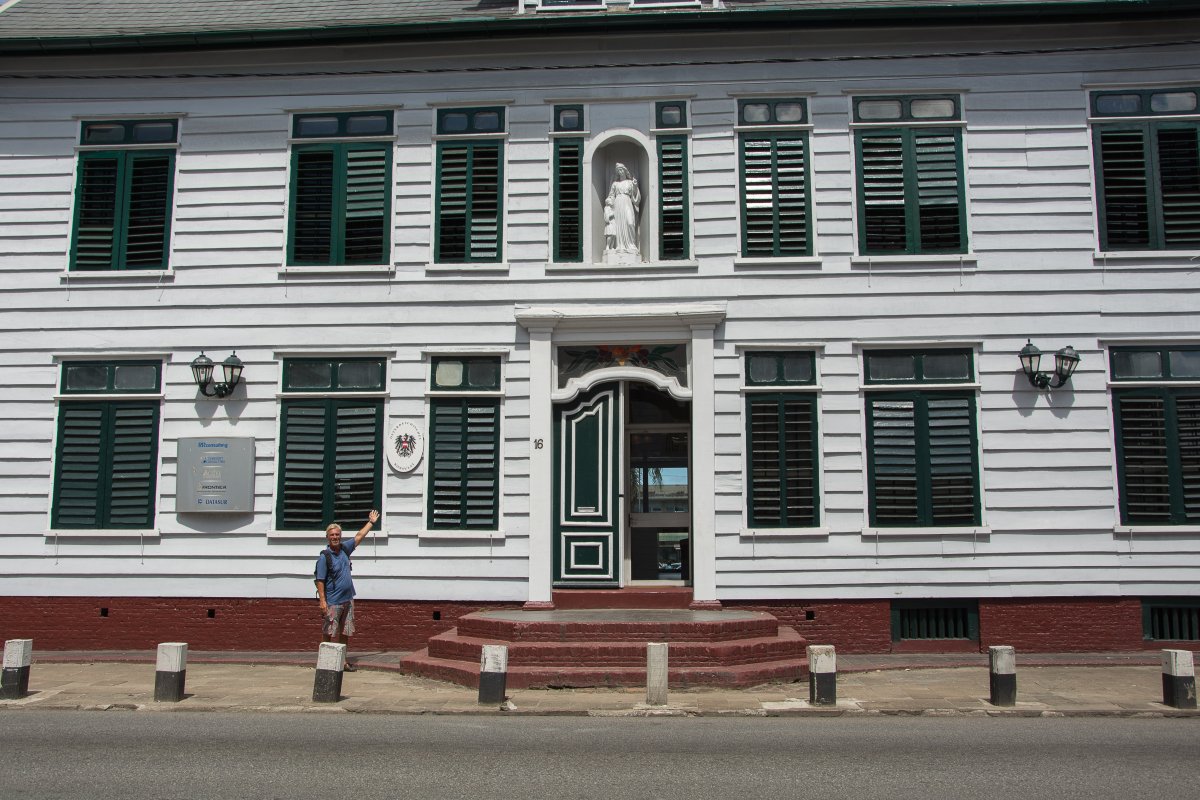 Das österreichische Honorarkonsulat in Paramaribo