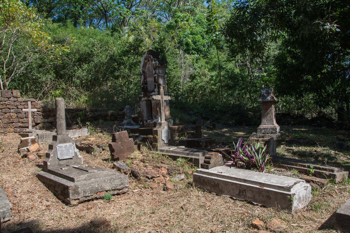 Der Friedhof der Kinder auf den Iles du Salut