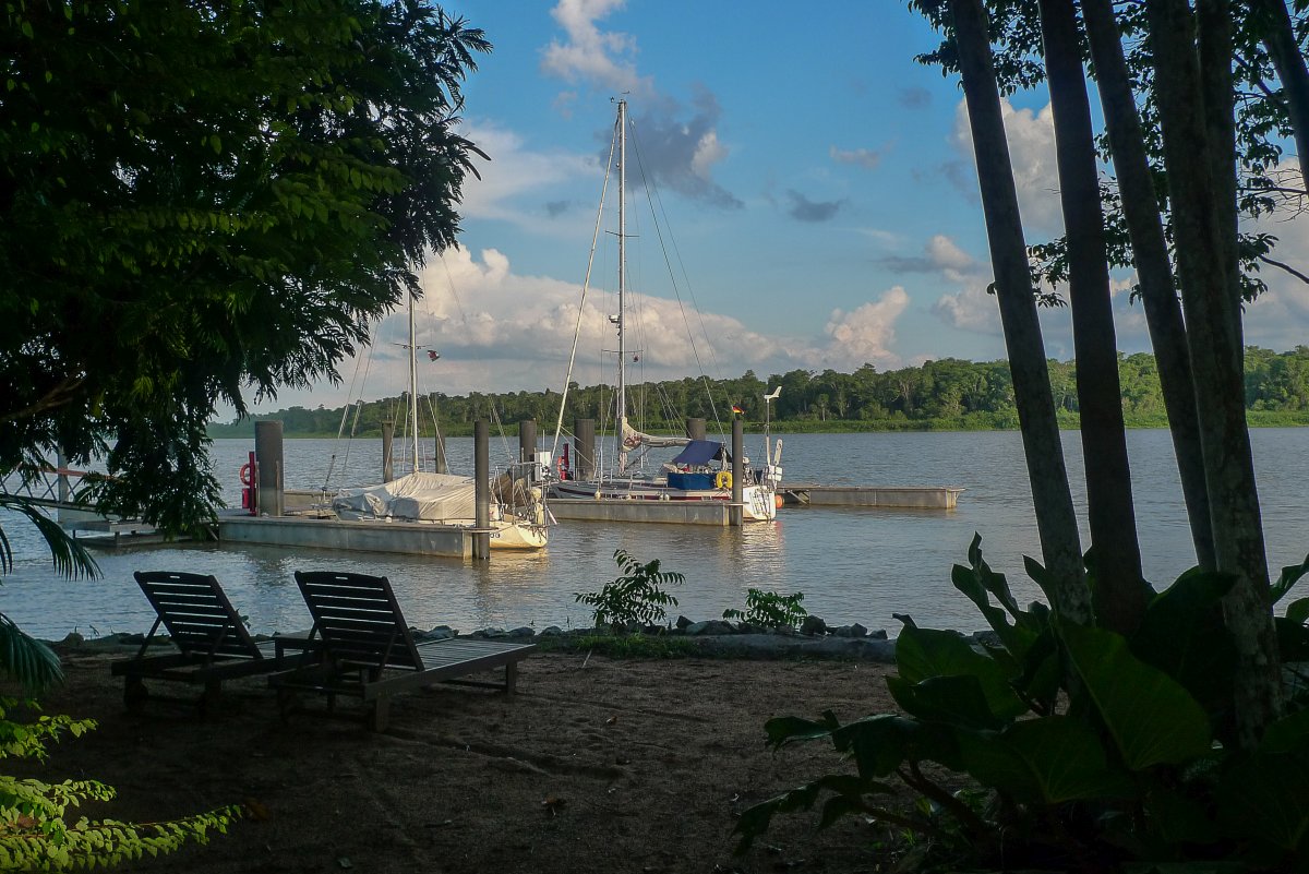 In der Marina Resort Waterland, Surinam