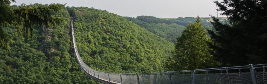 Geierlay, Deutschlands schönste Hängeseilbrücke - Segeln mit Yemanja