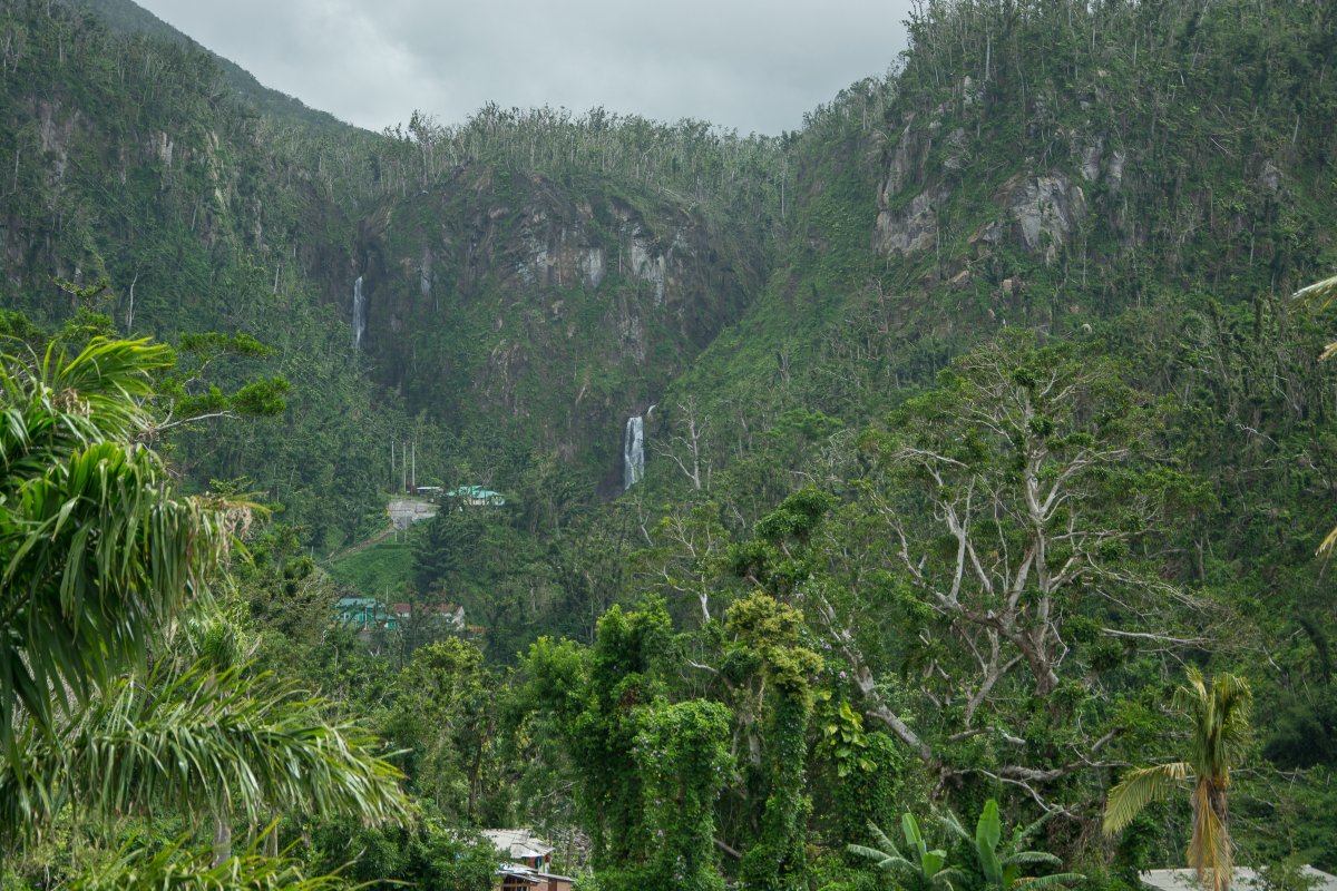 Trafalgar Falls, Dominica