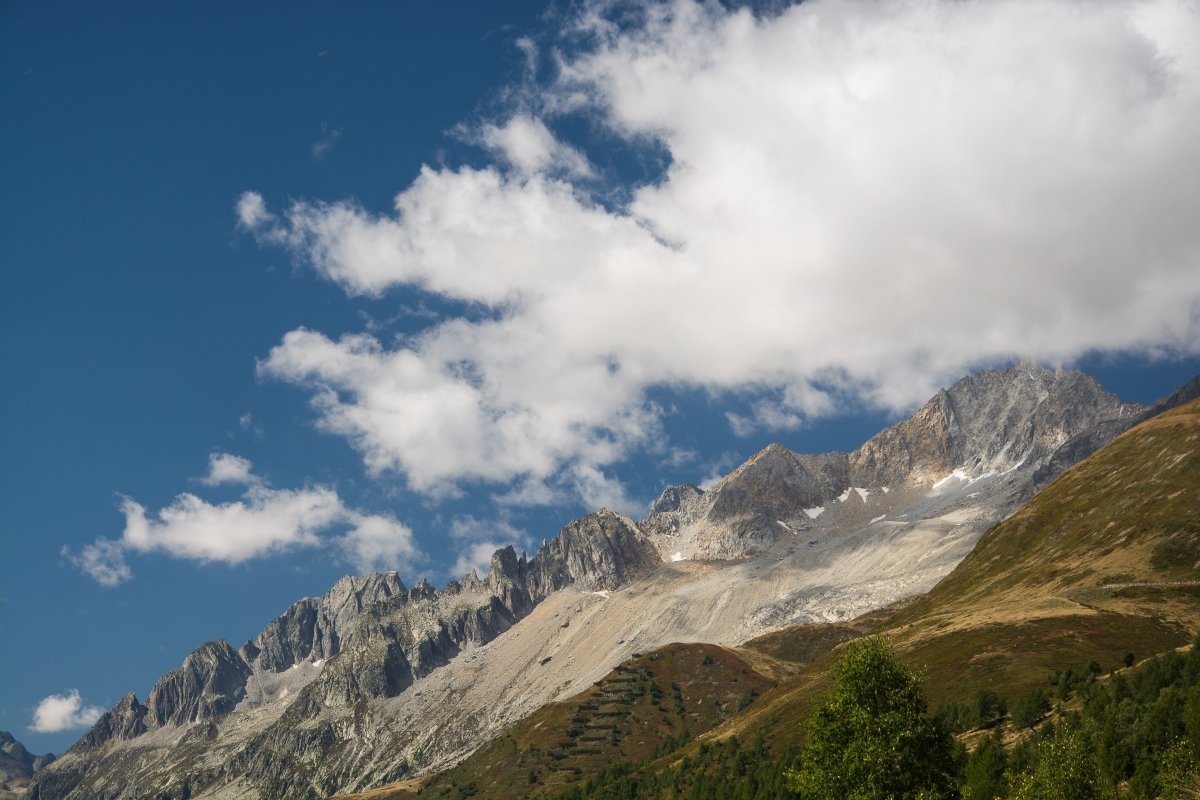 Auf der fahrt zum Gotthardpass