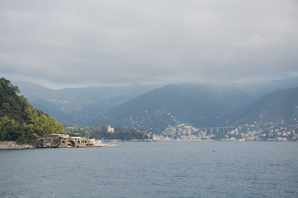 Blick auf Rapallo - Gehen mit Yemanja