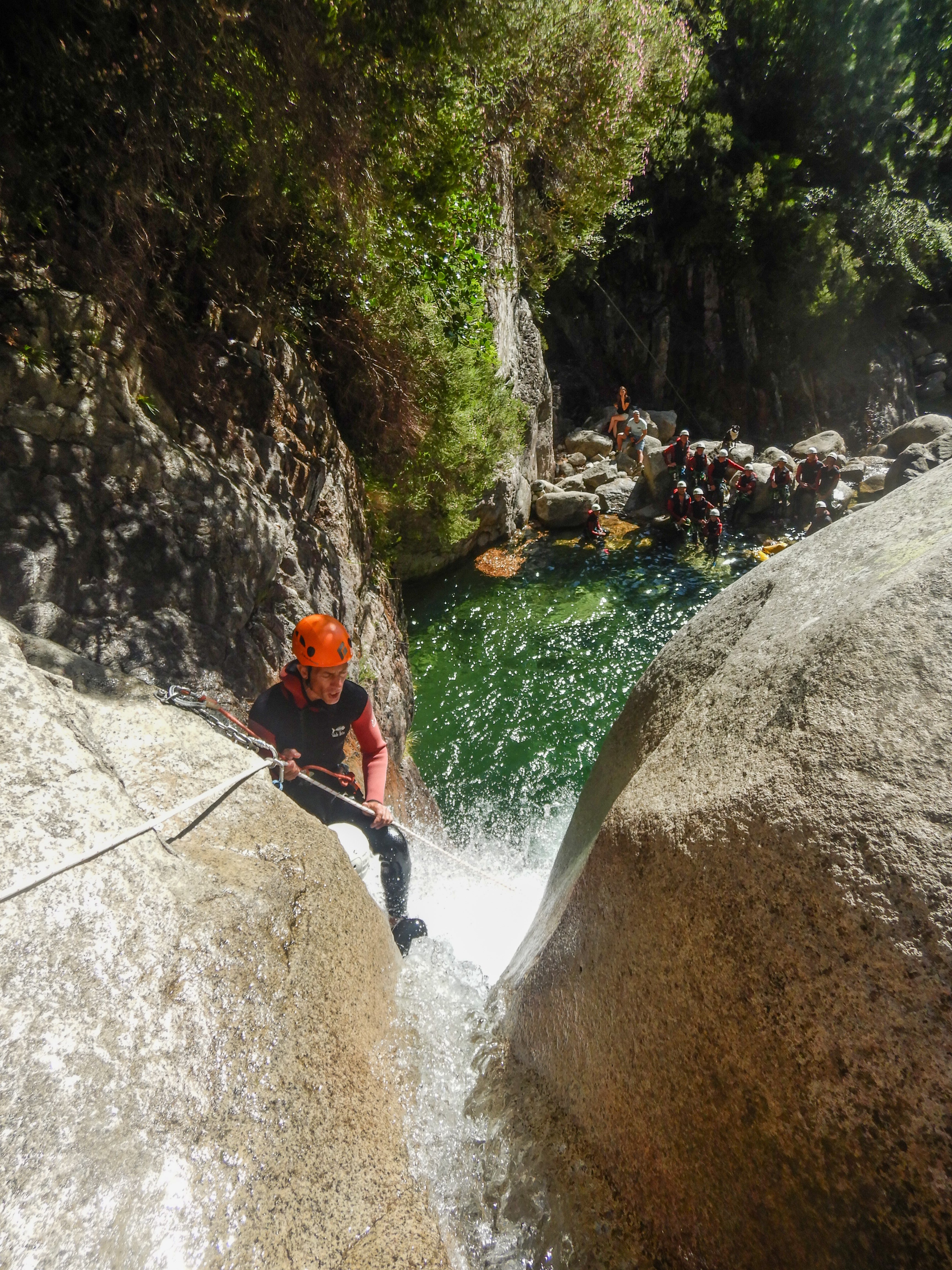 Canyoning Pulischellu, www.sy-yemanja.de