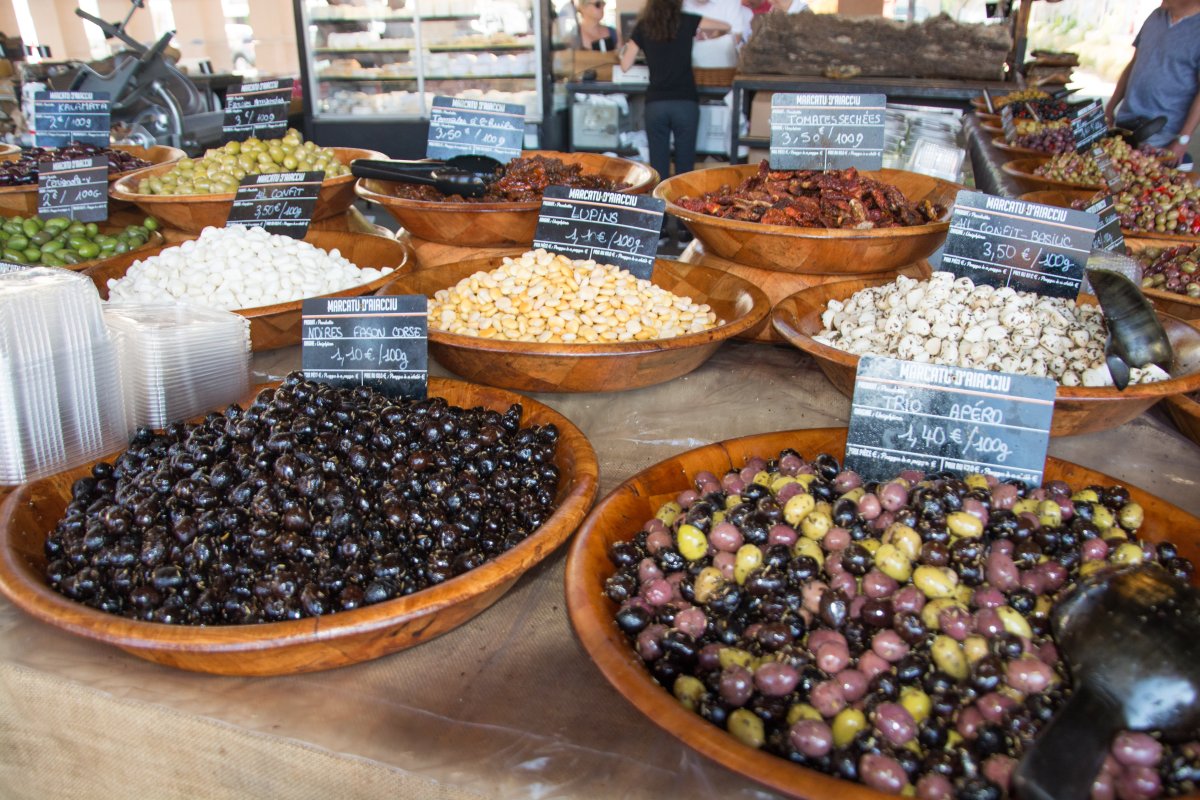 Markt in Ajaccio