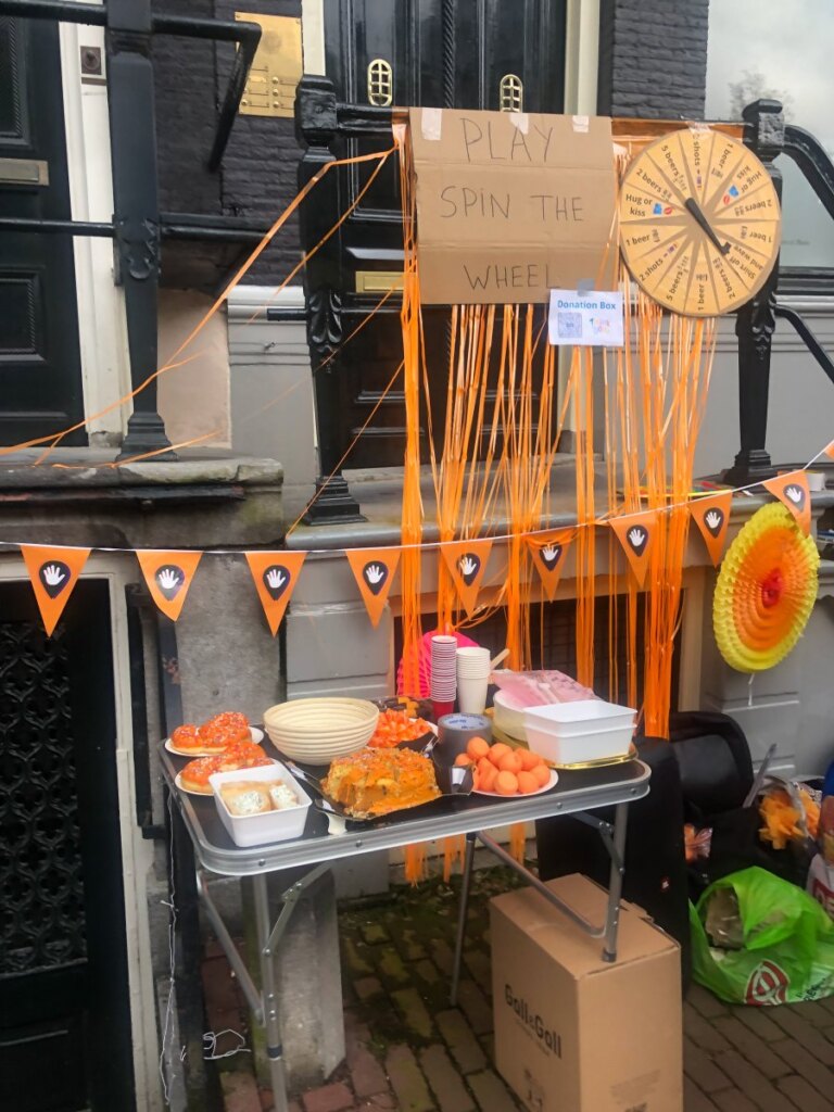 Koningsdag in Amsterdam