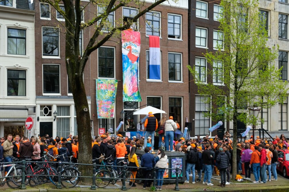 Koningsdag: Amsterdam feiert