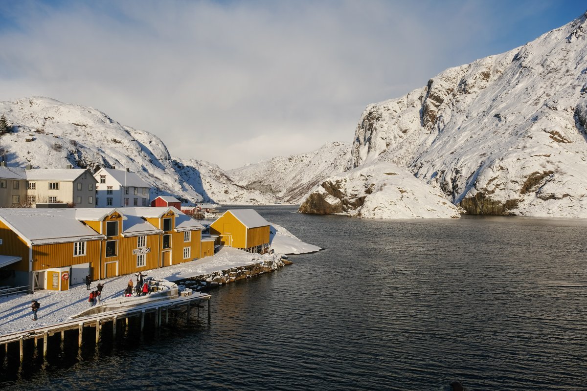 Nusfjord, Nuseumsdorf auf den Lofoten